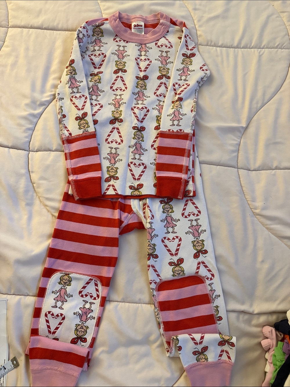 Dr. Seuss  Hanna Andersson Pink & Red Girls' Holiday Character Set